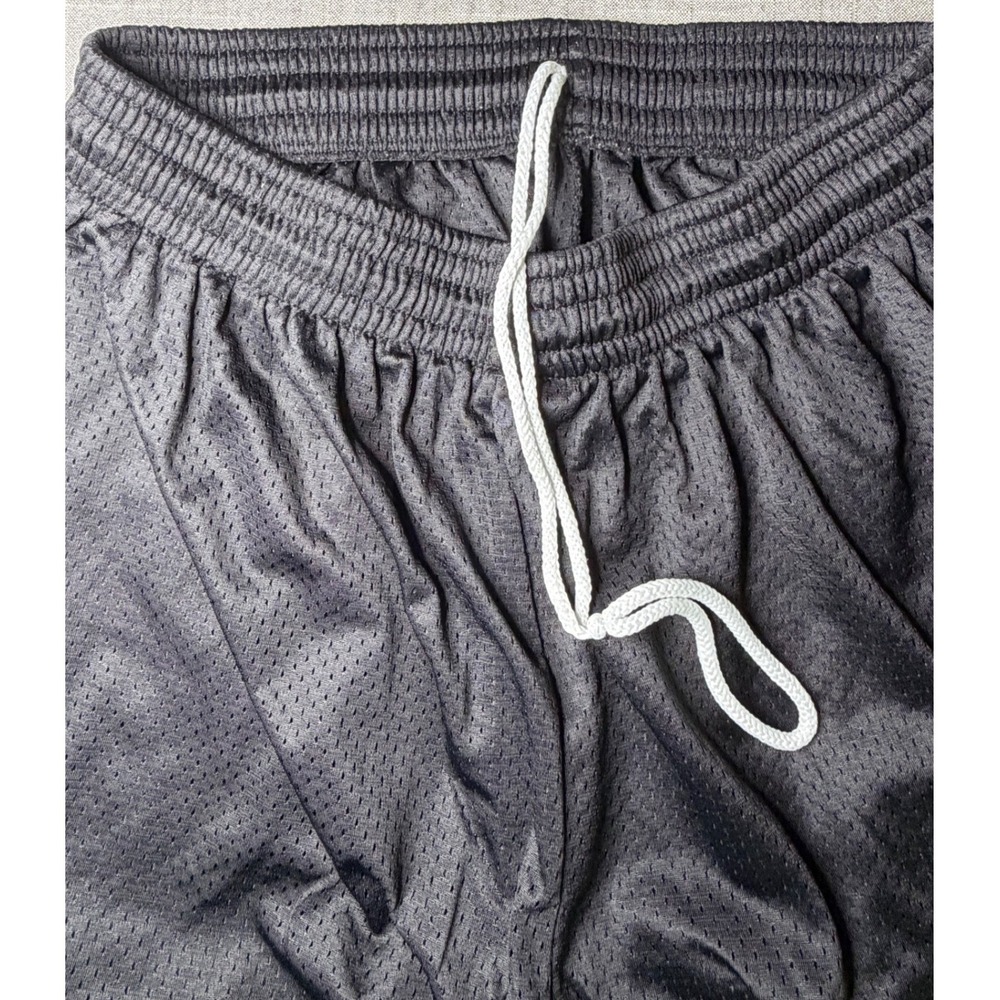 2 Pair Eagle USA Mens Army PT Shorts Black Mesh Athletic Training Large Made USA - Picture 9 of 9